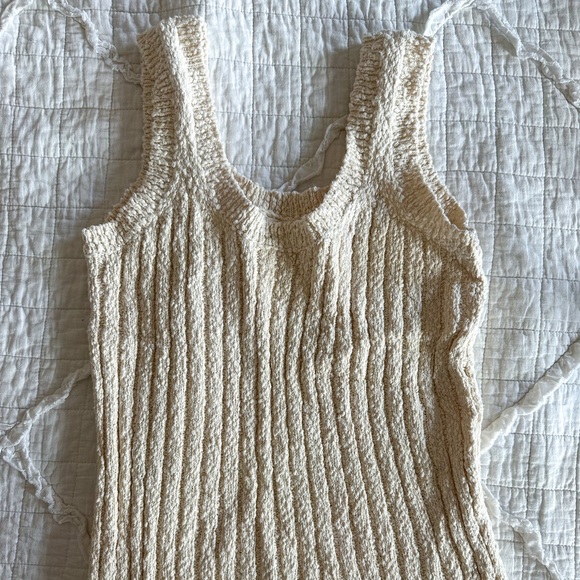 Knit Bodycon Tank Maxi Dress - Picture 1 of 5